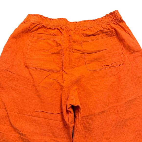 Old Navy Women’s red/orange high rise wide leg pants, Size XL - Picture 7 of 7